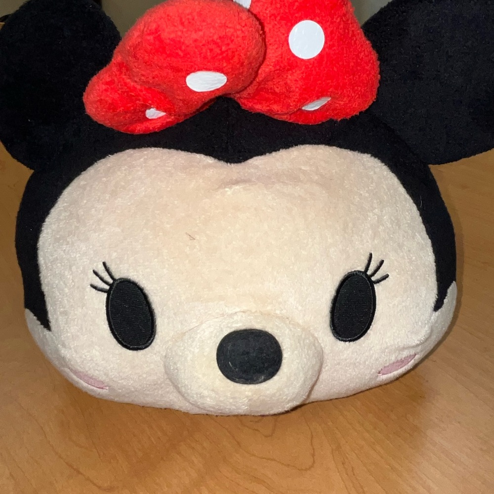 Disney Store 20" JUMBO Plush Stuff Animal Minnie Mouse TSUM TSUM Large Pillow